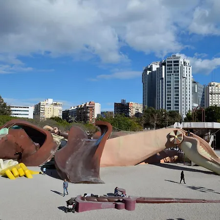 Aqua Ciudad De Artes Ii Lägenhet Valencia